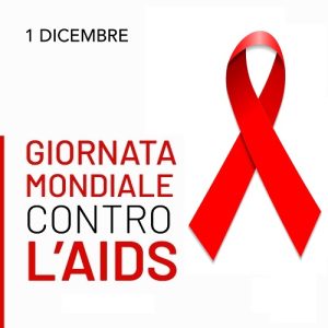 Fiocco che simboleggia la lotta contro HIV e AIDS