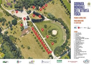 Piantina con i luoghi delle attività