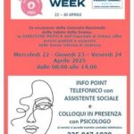 Locandina incontri sulla violenza di genere