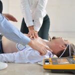 Foto di defibrillatore